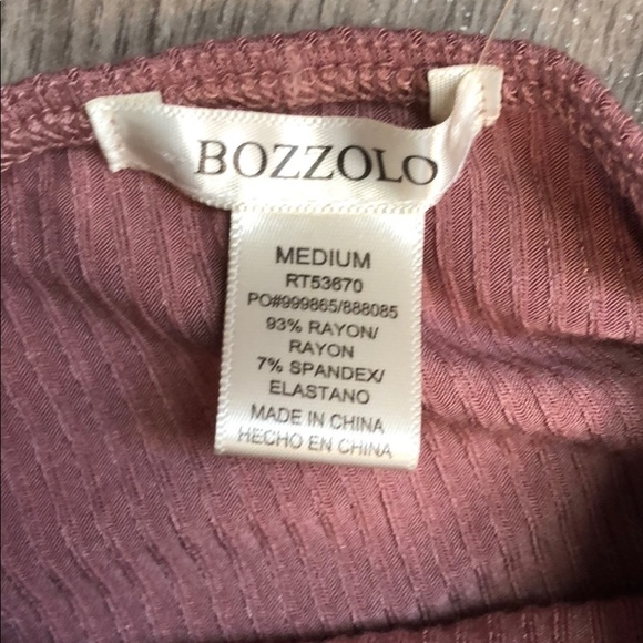 𝅺MAUVE Bodysuit Medium - Picture 2 of 3